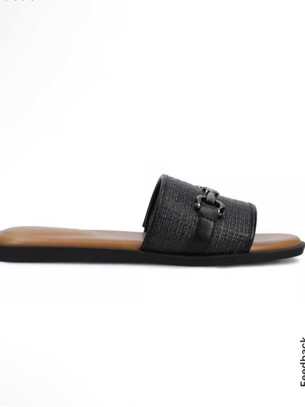 Journee Priya Flat Sandal 7.5 - Picture 3 of 4